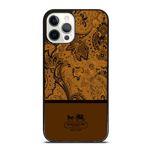 COACH NEW YORK BATIK iPhone 12 Pro Case Cover COACH NEW YORK BATIK iPhone 12 Pro Case Cover