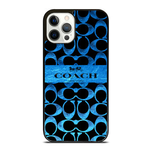 COACH NEW YORK BLUE 2 iPhone 12 Pro Case Cover