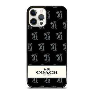 COACH NEW YORK BUNNY iPhone 12 Pro Case Cover