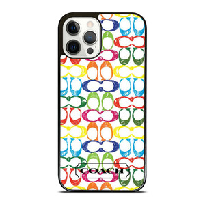 COACH NEW YORK COLORFUL 2 iPhone 12 Pro Case Cover
