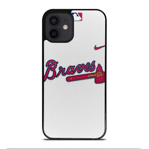 ATLANTA BRAVES BASEBALL LOGO iPhone 12 Mini Case Cover ATLANTA BRAVES BASEBALL LOGO iPhone 12 Mini Case Cover