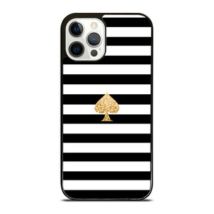 KATE SPADE GOLD AND STRIPES iPhone 12 Pro Case Cover