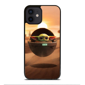 BABY YODA CUTE STAR WARS iPhone 12 Mini Case Cover BABY YODA CUTE STAR WARS iPhone 12 Mini Case Cover