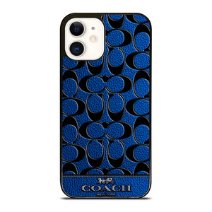 COACH NEW YORK BLUE 3 iPhone 12 Case Cover