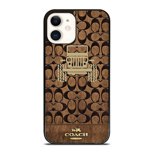 COACH NEW YORK JEEP 2 iPhone 12 Case Cover COACH NEW YORK JEEP 2 iPhone 12 Case Cover
