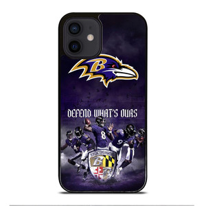 BALTIMORE RAVENS FOOTBALL TEAM iPhone 12 Mini Case Cover BALTIMORE RAVENS FOOTBALL TEAM iPhone 12 Mini Case Cover