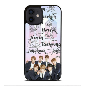 BANGTAN BOYS BTS SIGNATURE iPhone 12 Mini Case Cover