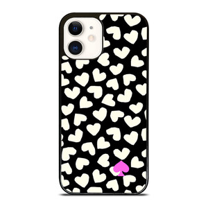 KATE SPADE LOVE HEART POLKADOTS iPhone 12 Case Cover