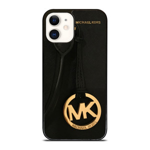 MICHAEL KORS LOGO BLACK iPhone 12 Case Cover