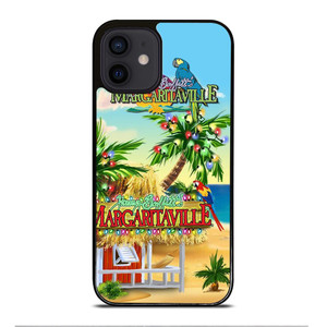 BEACH JIMMY BUFFETS MARGARITAVILLE iPhone 12 Mini Case Cover BEACH JIMMY BUFFETS MARGARITAVILLE iPhone 12 Mini Case Cover