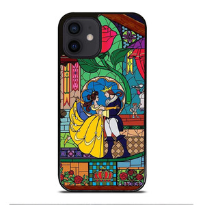 BEAUTY AND THE BEAST SETENED GLASS iPhone 12 Mini Case Cover BEAUTY AND THE BEAST SETENED GLASS iPhone 12 Mini Case Cover