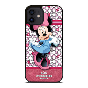 COACH MINNIE MOUSE PINK PATTERN iPhone 12 Mini Case Cover
