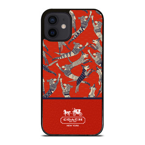COACH NEW YORK DOG PARTY iPhone 12 Mini Case Cover