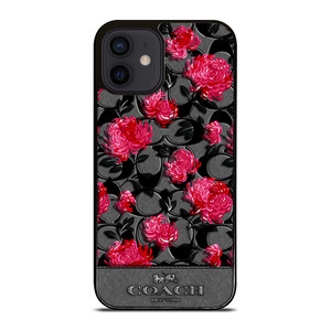 COACH NEW YORK FLOWER 3 iPhone 12 Mini Case Cover COACH NEW YORK FLOWER 3 iPhone 12 Mini Case Cover