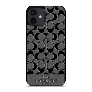 COACH NEW YORK GREY iPhone 12 Mini Case Cover