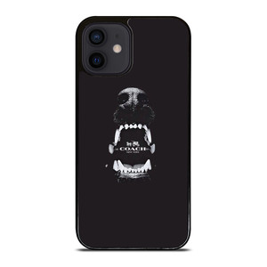 COACH NEW YORK LOGO DOG iPhone 12 Mini Case Cover