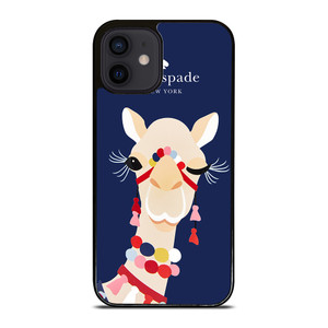 KATE SPADE CAMEL APPLIQUE iPhone 12 Mini Case Cover