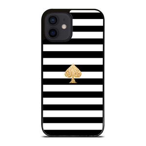 KATE SPADE GOLD AND STRIPES iPhone 12 Mini Case Cover