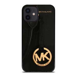 MICHAEL KORS LOGO BLACK iPhone 12 Mini Case Cover