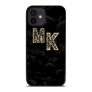 MICHAEL KORS MK GOLD LOGO iPhone 12 Mini Case Cover