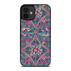 VERA BRADLEY FLOWER PATTERN 2 iPhone 12 Mini Case Cover VERA BRADLEY FLOWER PATTERN 2 iPhone 12 Mini Case Cover
