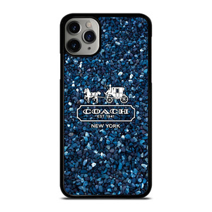 COACH NEW YORK BLUE STONE iPhone 11 Pro Max Case Cover