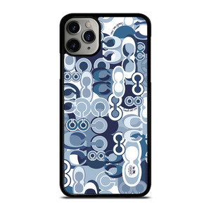 COACH NEW YORK BLUE iPhone 11 Pro Max Case Cover