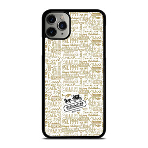 COACH NEW YORK COLLAGE iPhone 11 Pro Max Case Cover