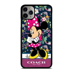 COACH NEW YORK CUTE MICKEY MOUSE iPhone 11 Pro Max Case Cover