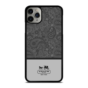 COACH NEW YORK GREY BATIK iPhone 11 Pro Max Case Cover
