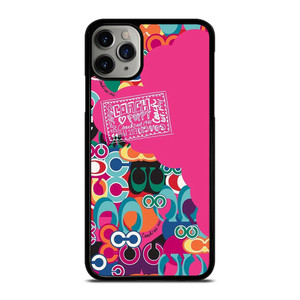 COACH NEW YORK POPPY COLOR FULL iPhone 11 Pro Max Case Cover