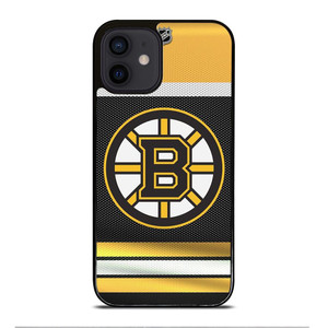 BOSTON BRUINS LOGO NHL iPhone 12 Mini Case Cover BOSTON BRUINS LOGO NHL iPhone 12 Mini Case Cover