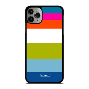 COACH NEW YORK STRIPE 2 iPhone 11 Pro Max Case Cover