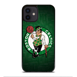 BOSTON CELTICS WOODEN LOGO iPhone 12 Mini Case Cover BOSTON CELTICS WOODEN LOGO iPhone 12 Mini Case Cover
