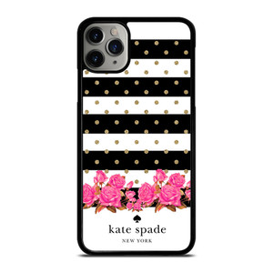 KATE SPADE NEW YORK FLORAL POLKADOTS iPhone 11 Pro Max Case Cover