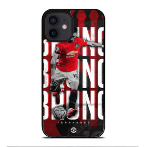 BRUNO FERNANDES MANCHESTER UNITED iPhone 12 Mini Case Cover BRUNO FERNANDES MANCHESTER UNITED iPhone 12 Mini Case Cover