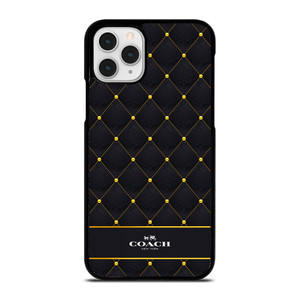 COACH NEW YORK GOLD PATTERN iPhone 11 Pro Case Cover