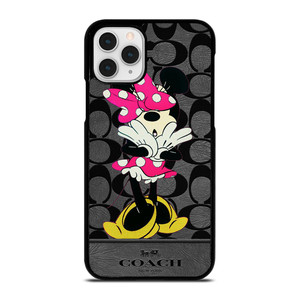 COACH NEW YORK MINNIE MOUSE iPhone 11 Pro Case Cover COACH NEW YORK MINNIE MOUSE iPhone 11 Pro Case Cover