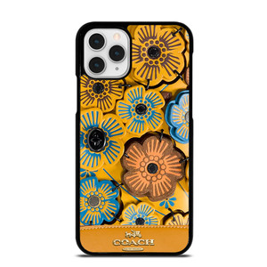 COACH NEW YORK ROSE TEA iPhone 11 Pro Case Cover COACH NEW YORK ROSE TEA iPhone 11 Pro Case Cover