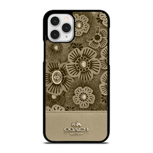 COACH NEW YORK TEA ROSE 2 iPhone 11 Pro Case Cover