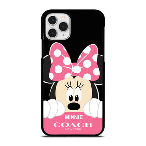 MINNIE MOUSE PINK COACH NEW YORK iPhone 11 Pro Case Cover MINNIE MOUSE PINK COACH NEW YORK iPhone 11 Pro Case Cover