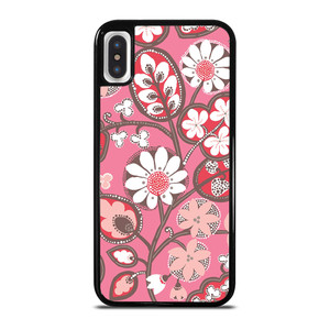 BLUSH PINK VERA BRADLEY PRINT iPhone X / XS Case Cover