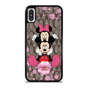 COACH MICKEY MINNIE iPhone X / XS Case Cover