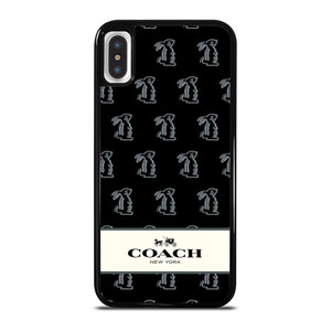 COACH NEW YORK BUNNY iPhone X / XS Case Cover
