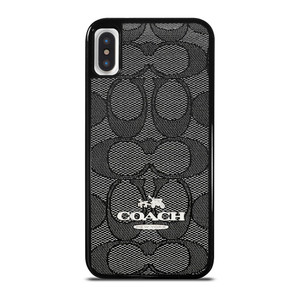 COACH NEW YORK CHARLIE SIGNATURE iPhone X / XS Case Cover COACH NEW YORK CHARLIE SIGNATURE iPhone X / XS Case Cover
