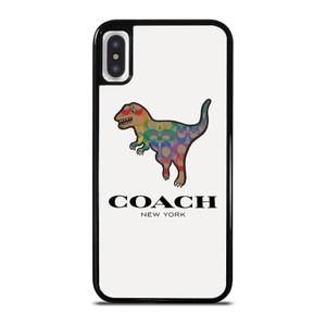 COACH NEW YORK DINOSAUR iPhone X / XS Case Cover