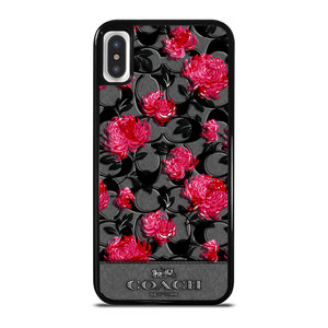 COACH NEW YORK FLOWER 3 iPhone X / XS Case Cover