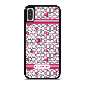 COACH NEW YORK LOVE iPhone X / XS Case Cover