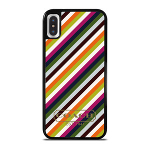 COACH NEW YORK RAINBOW iPhone X / XS Case Cover