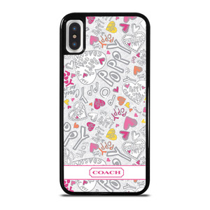 COACH POPPY COLOR iPhone X / XS Case Cover COACH POPPY COLOR iPhone X / XS Case Cover